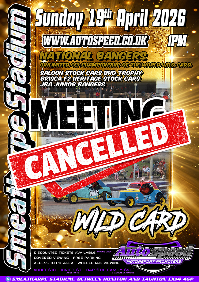 19 April Taunton   Cancelled